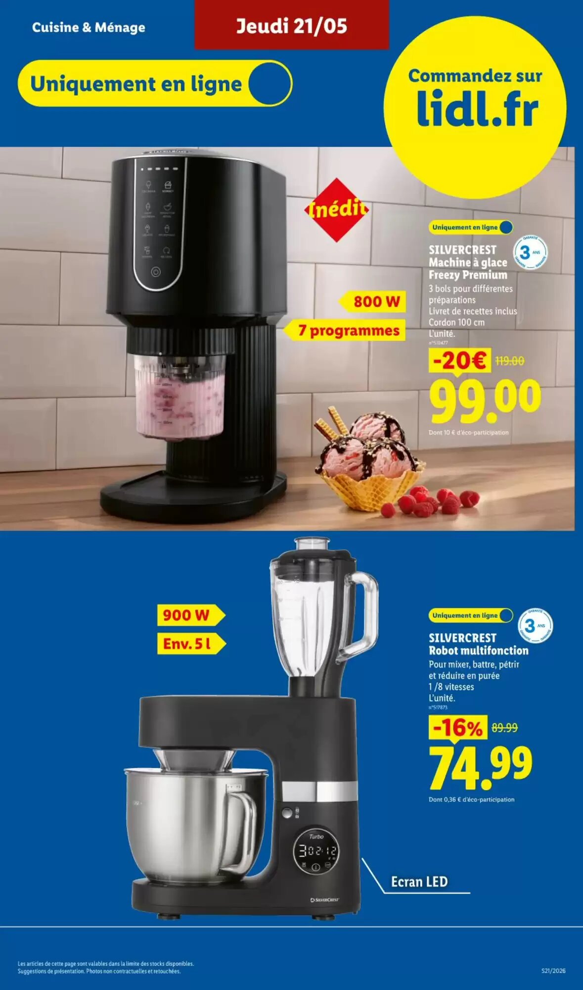 Prospectus promotionnel Lidl valable à partir du 21/05/2026 - Page 43.