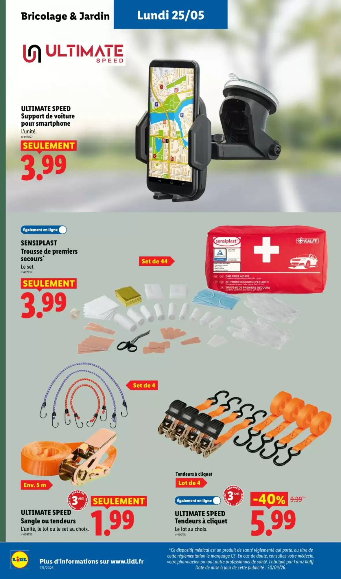 Prospectus promotionnel Lidl valable à partir du 21/05/2026 - Page 54.