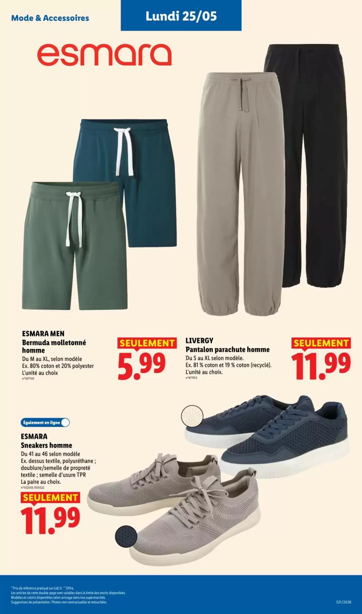 Prospectus promotionnel Lidl valable à partir du 21/05/2026 - Page 59.
