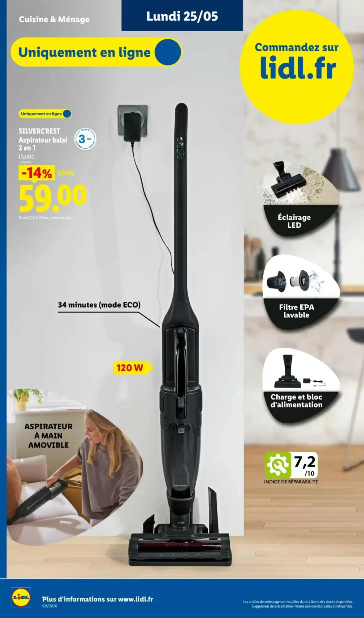 Prospectus promotionnel Lidl valable à partir du 21/05/2026 - Page 61.