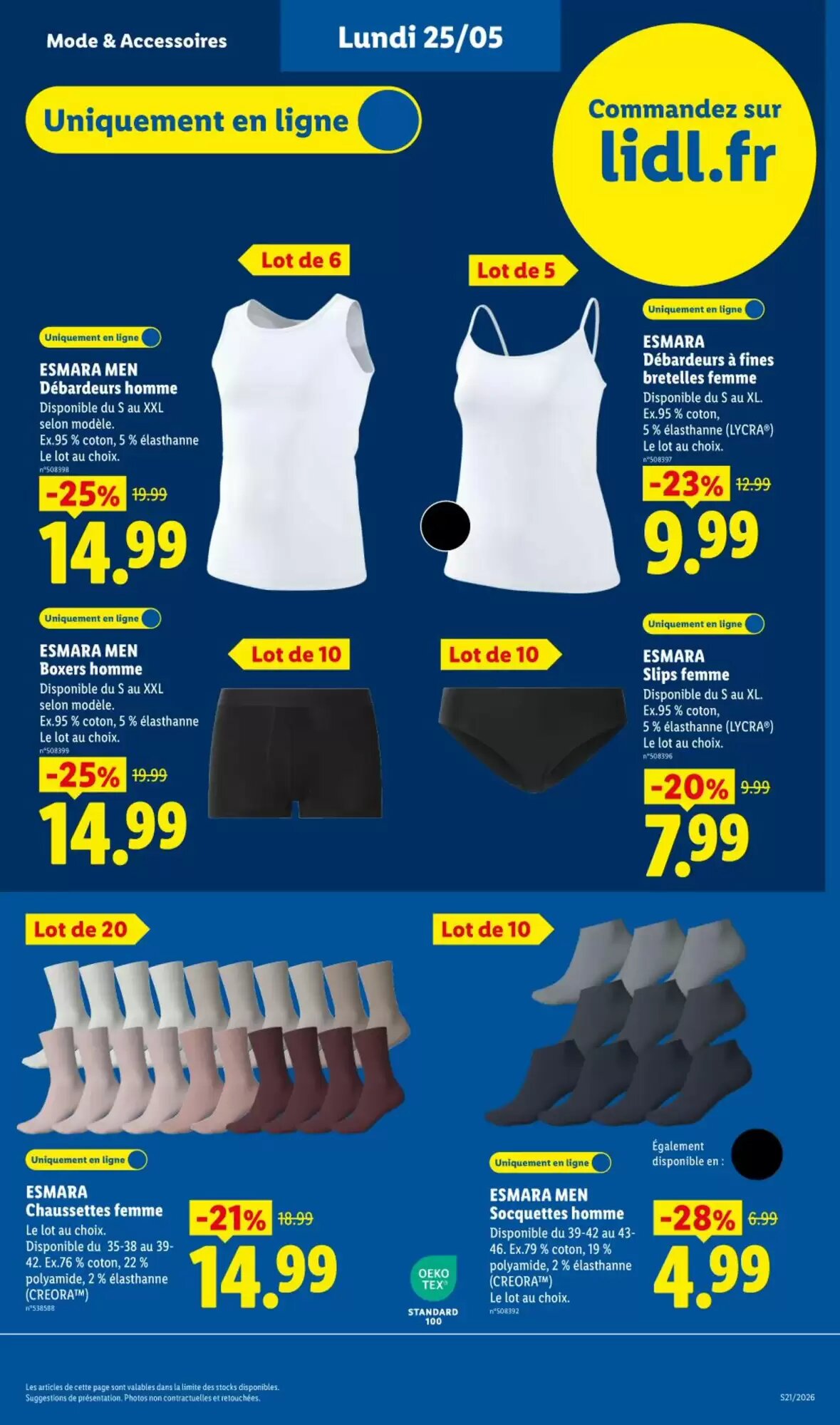 Prospectus promotionnel Lidl valable à partir du 21/05/2026 - Page 66.