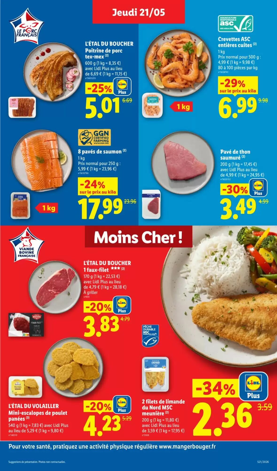 Prospectus promotionnel Lidl valable à partir du 21/05/2026 - Page 7.