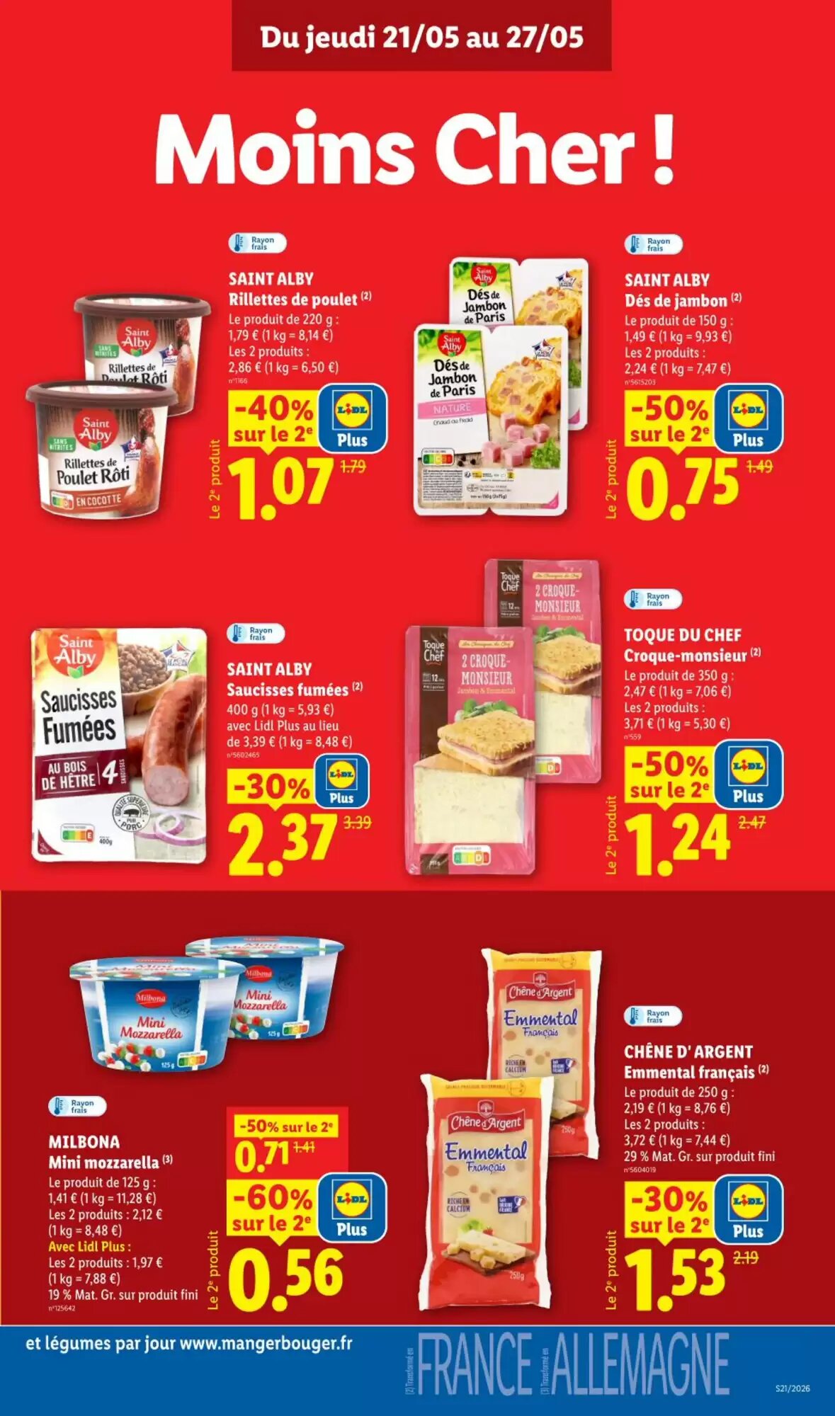 Prospectus promotionnel Lidl valable à partir du 21/05/2026 - Page 9.