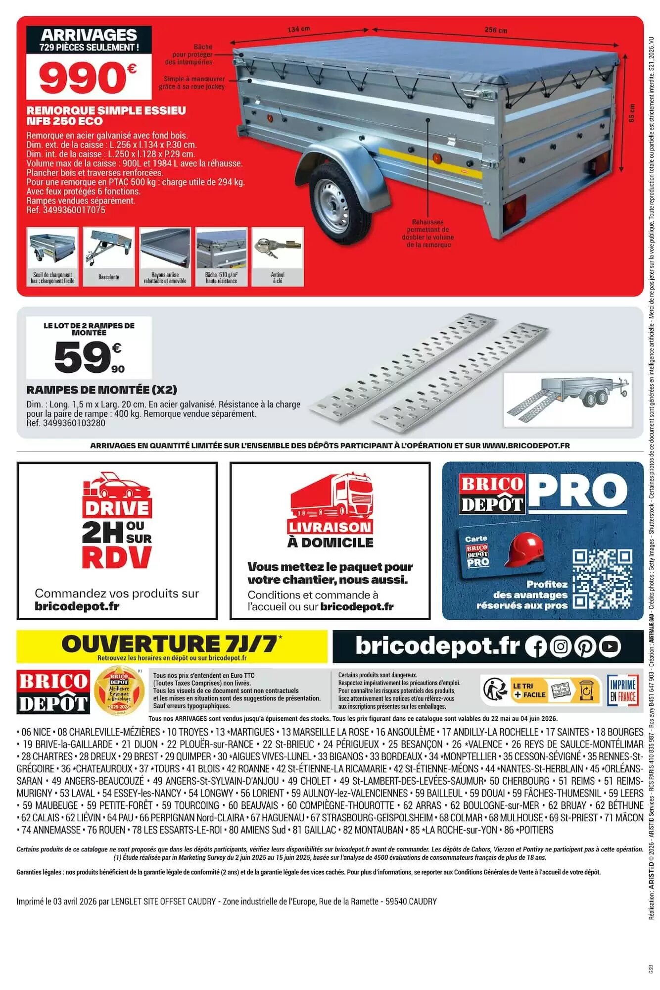 Prospectus promotionnel Brico Dépôt valable à partir du 22/05/2026 - Page 12.