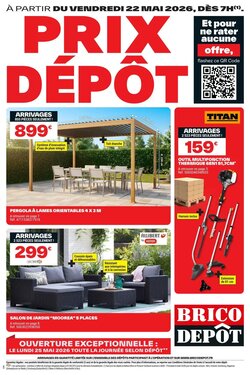 Prospectus promotionnel Brico Dépôt valable à partir du 22/05/2026