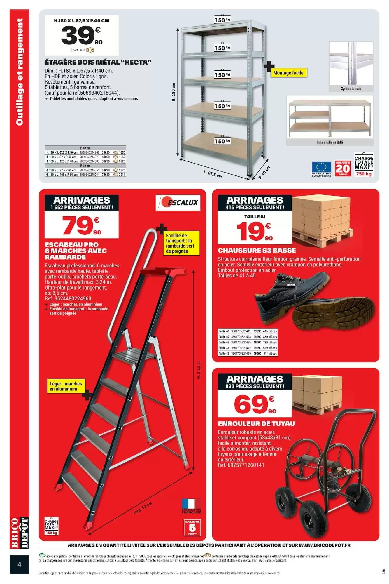 Prospectus promotionnel Brico Dépôt valable à partir du 22/05/2026 - Page 4.