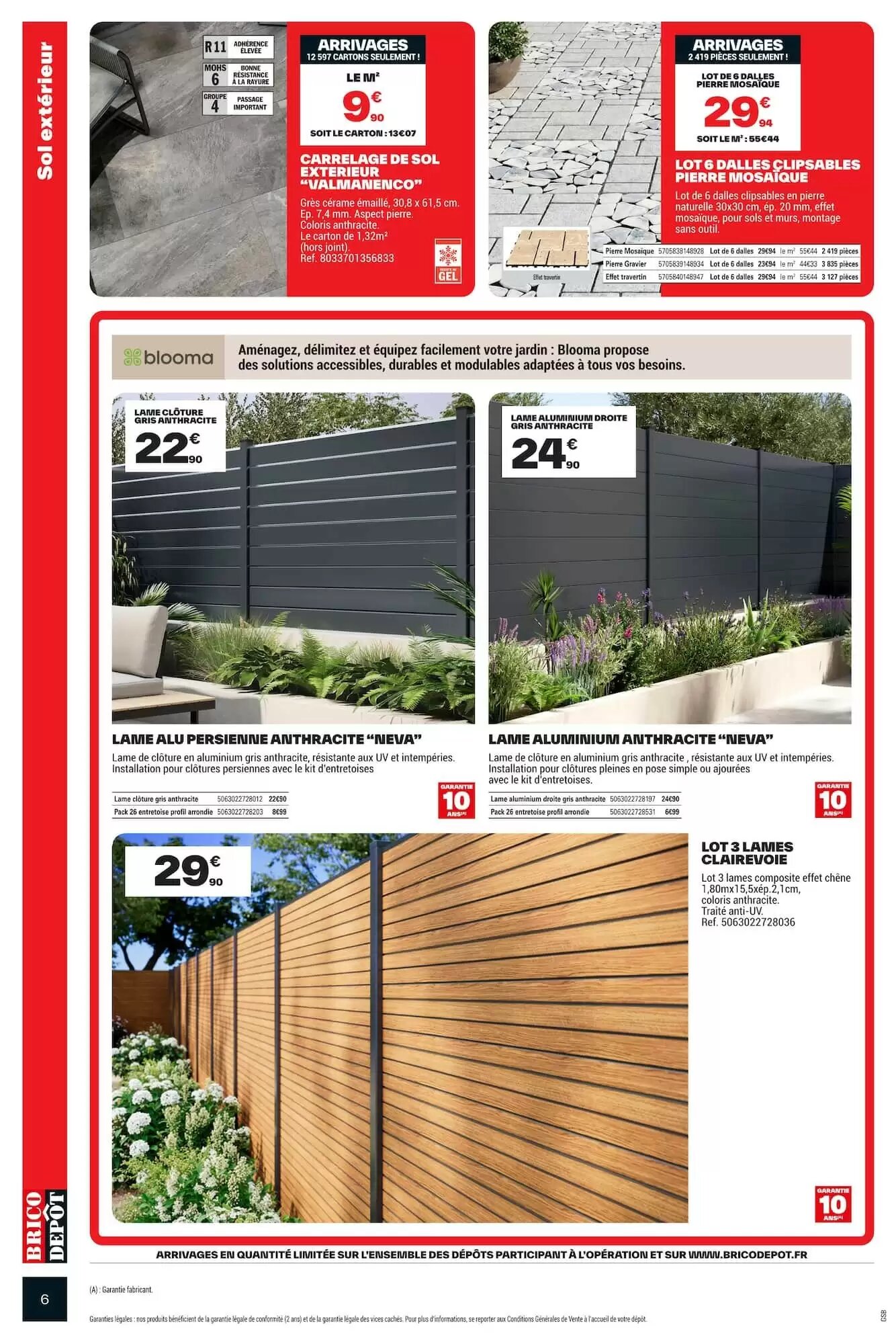 Prospectus promotionnel Brico Dépôt valable à partir du 22/05/2026 - Page 6.