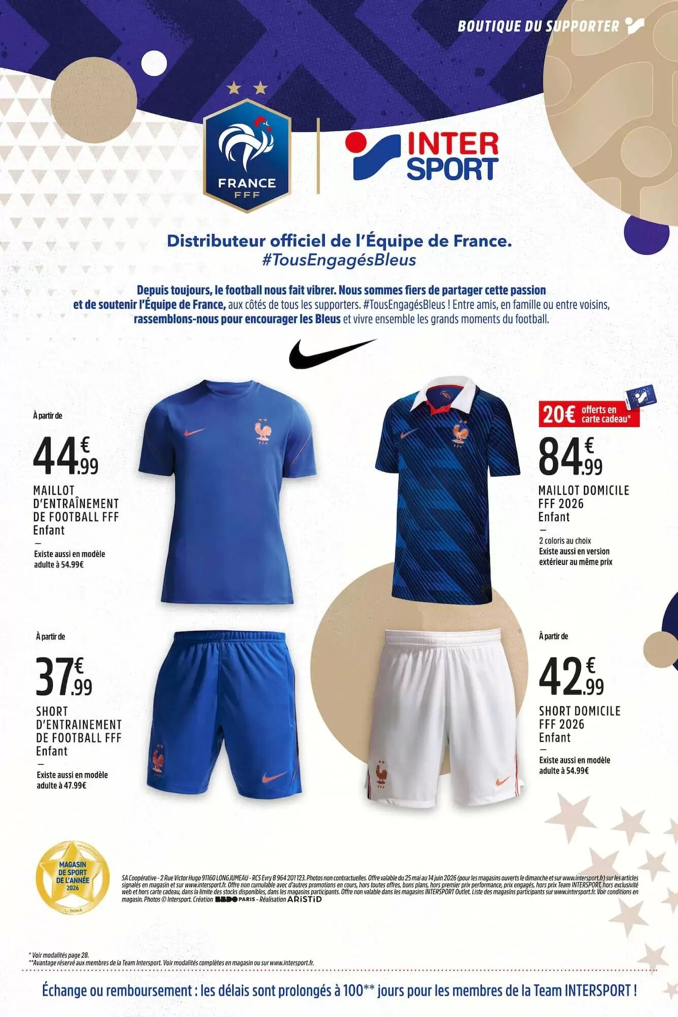 Prospectus promotionnel Intersport valable à partir du 25/05/2026 - Page 31.