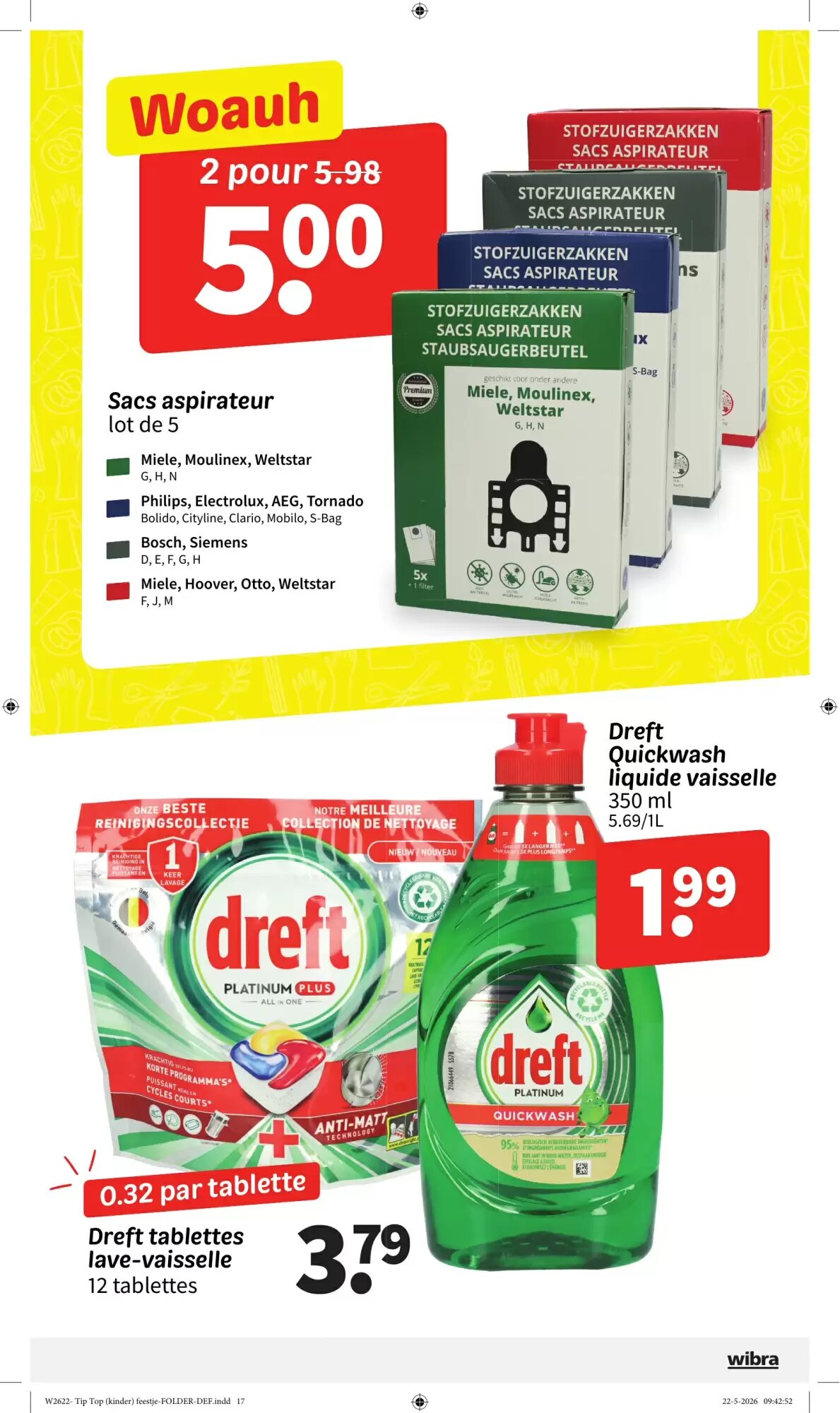Prospectus promotionnel Wibra valable à partir du 25/05/2026 - Page 17.