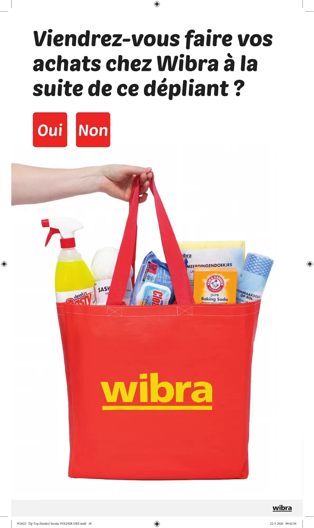 Prospectus promotionnel Wibra valable à partir du 25/05/2026 - Page 18.