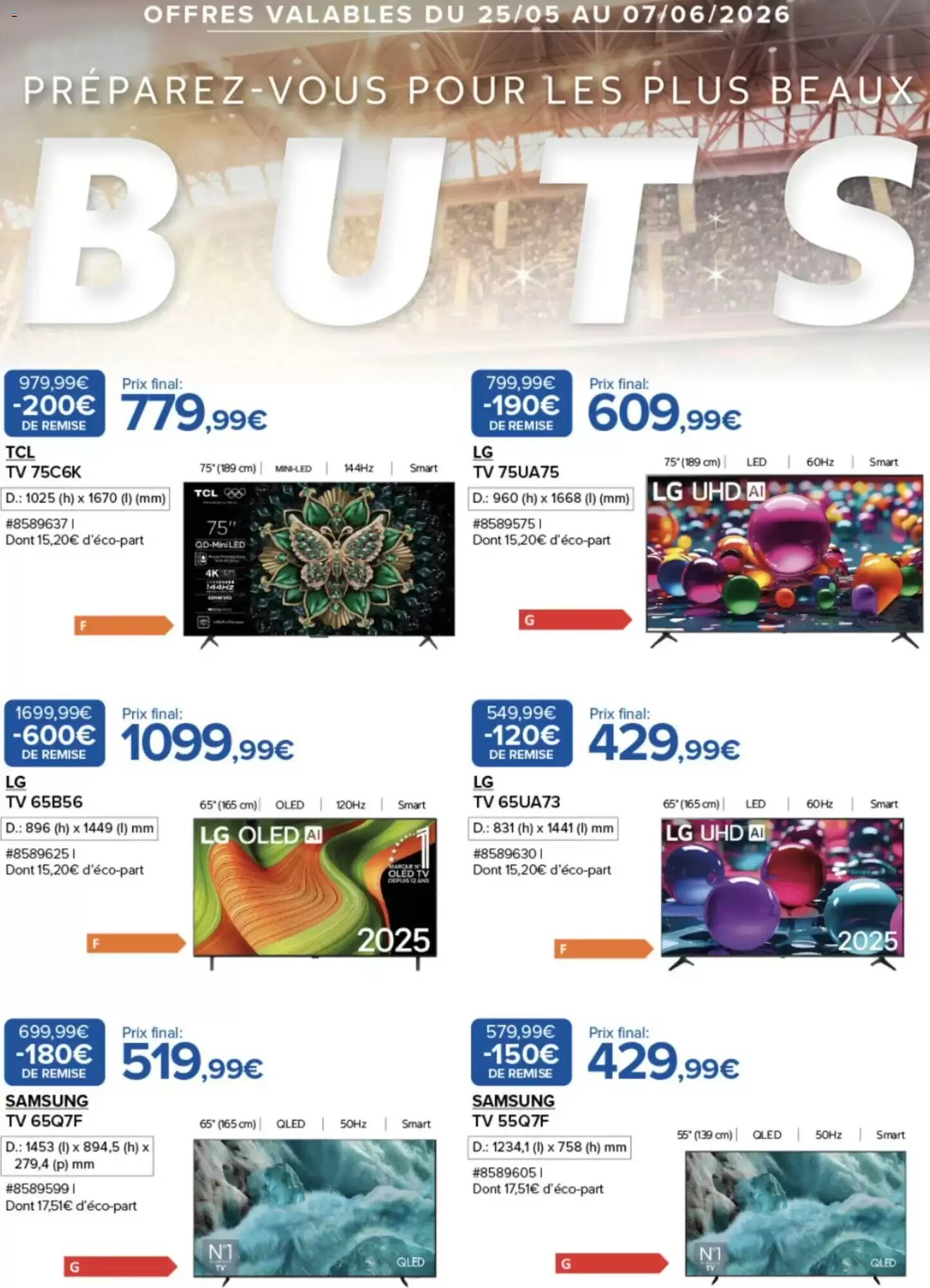 Prospectus promotionnel Costco valable à partir du 25/05/2026 - Page 1.