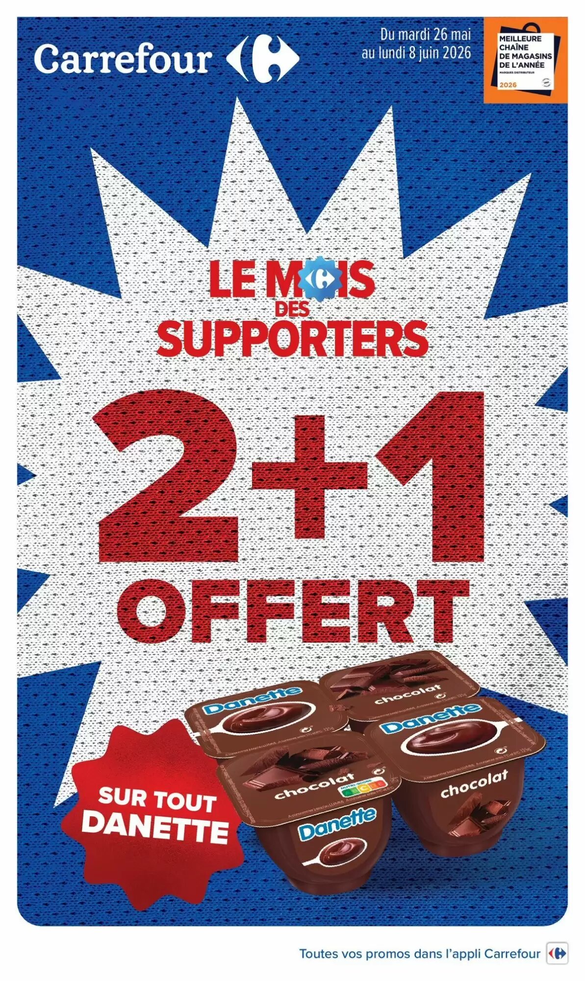 Prospectus promotionnel Carrefour valable à partir du 26/05/2026 - Page 1.