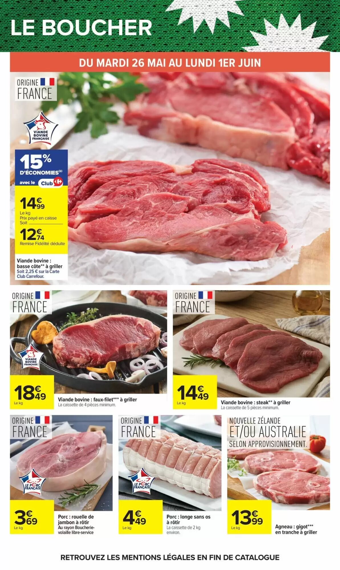 Prospectus promotionnel Carrefour valable à partir du 26/05/2026 - Page 30.