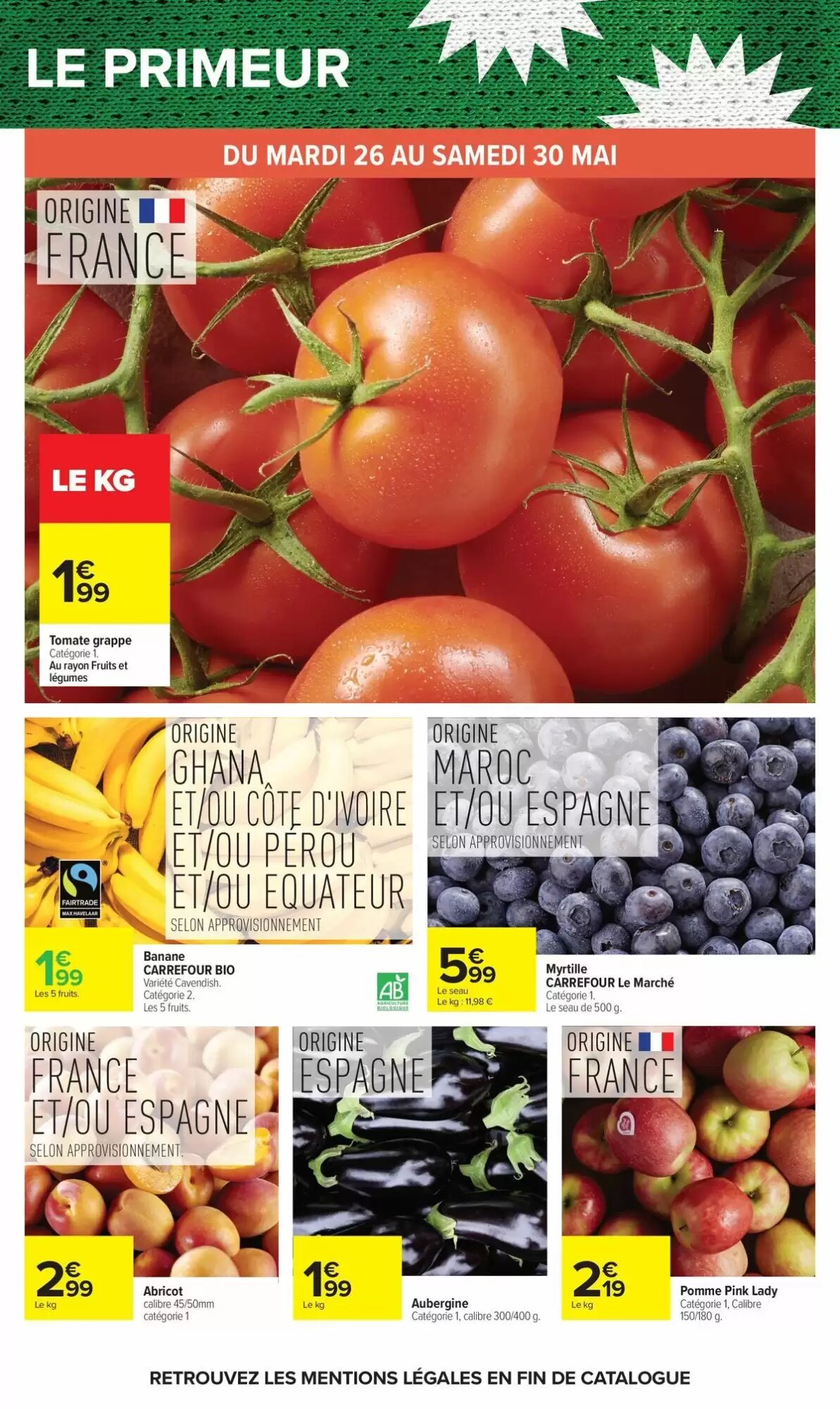Prospectus promotionnel Carrefour valable à partir du 26/05/2026 - Page 34.