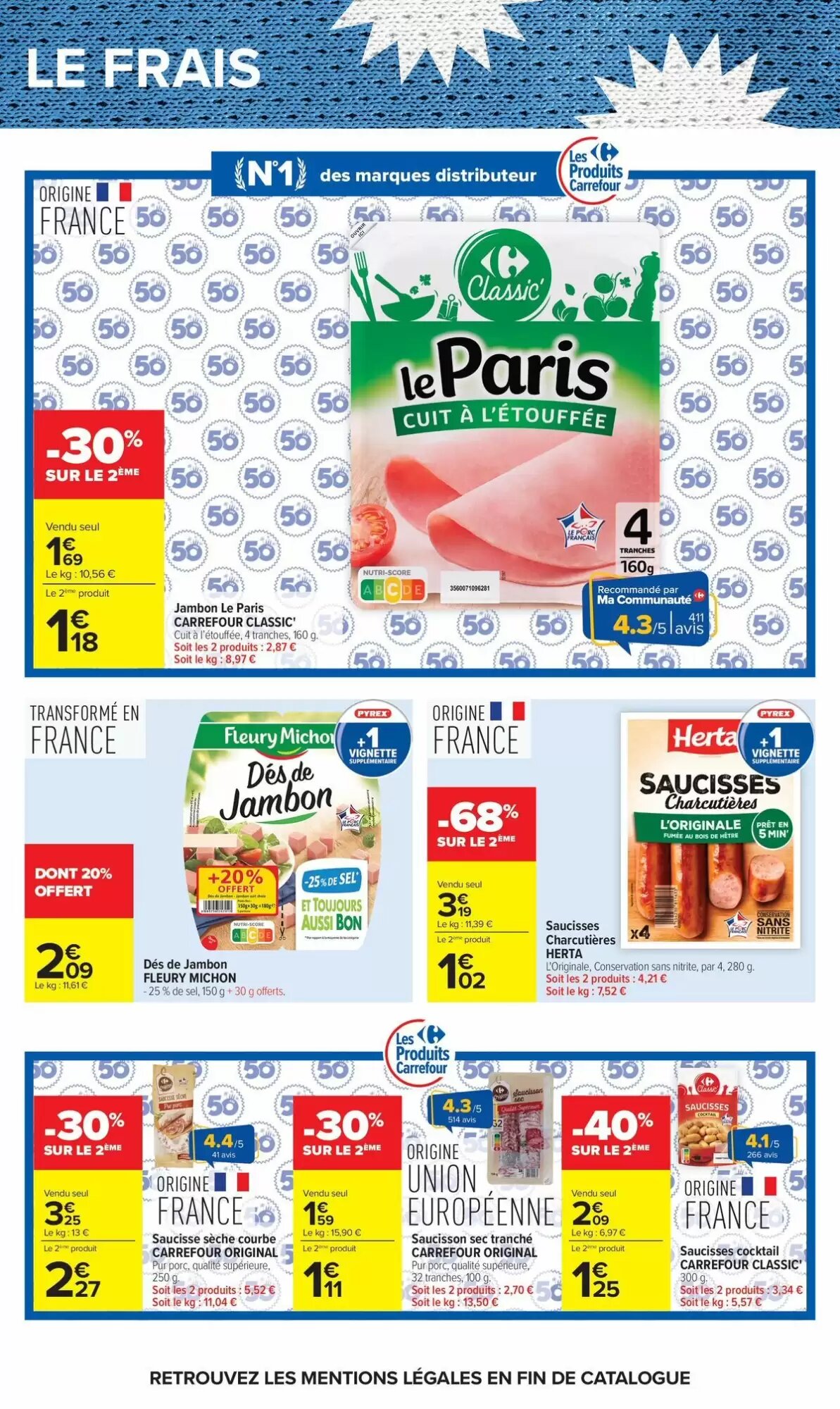 Prospectus promotionnel Carrefour valable à partir du 26/05/2026 - Page 38.