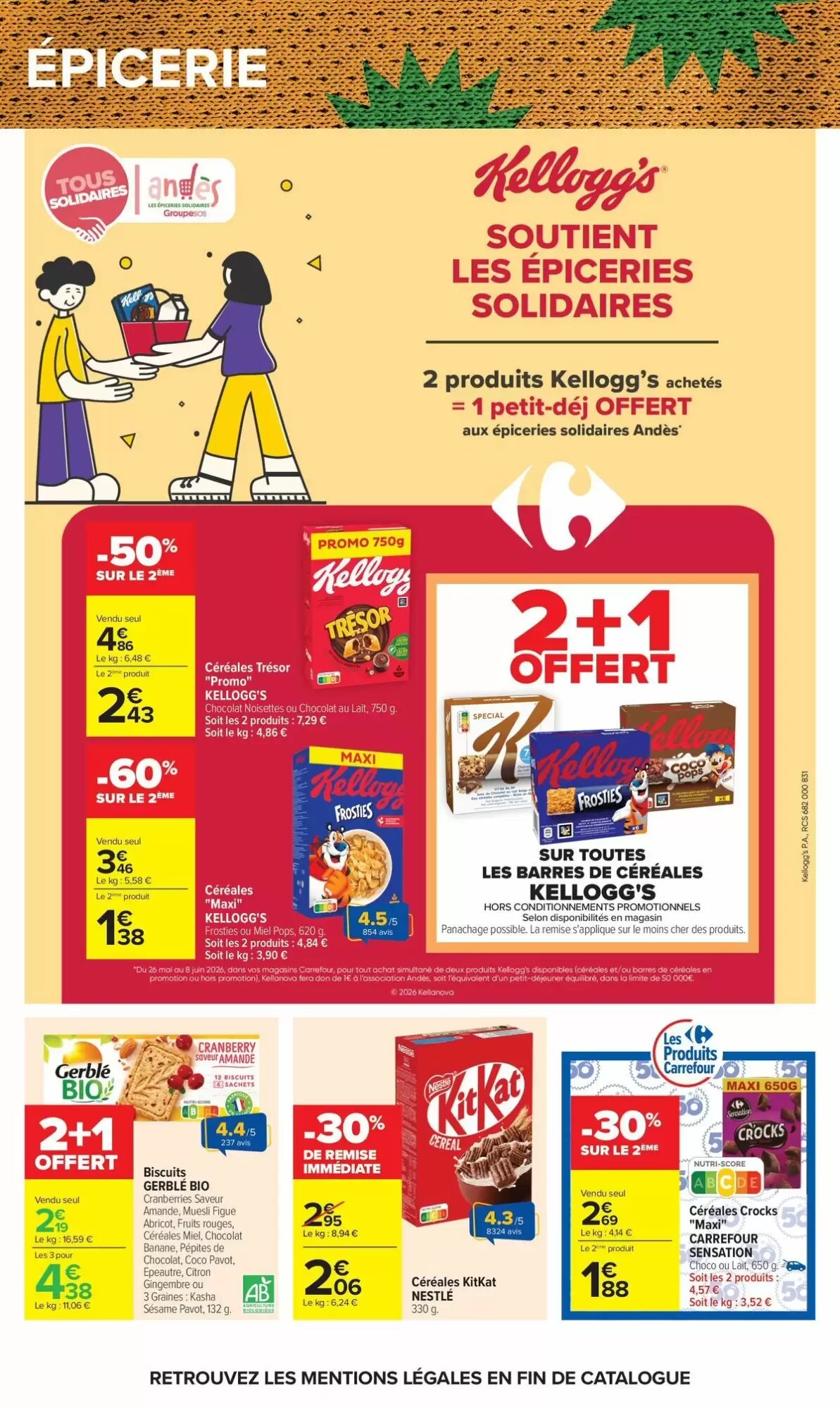 Prospectus promotionnel Carrefour valable à partir du 26/05/2026 - Page 42.
