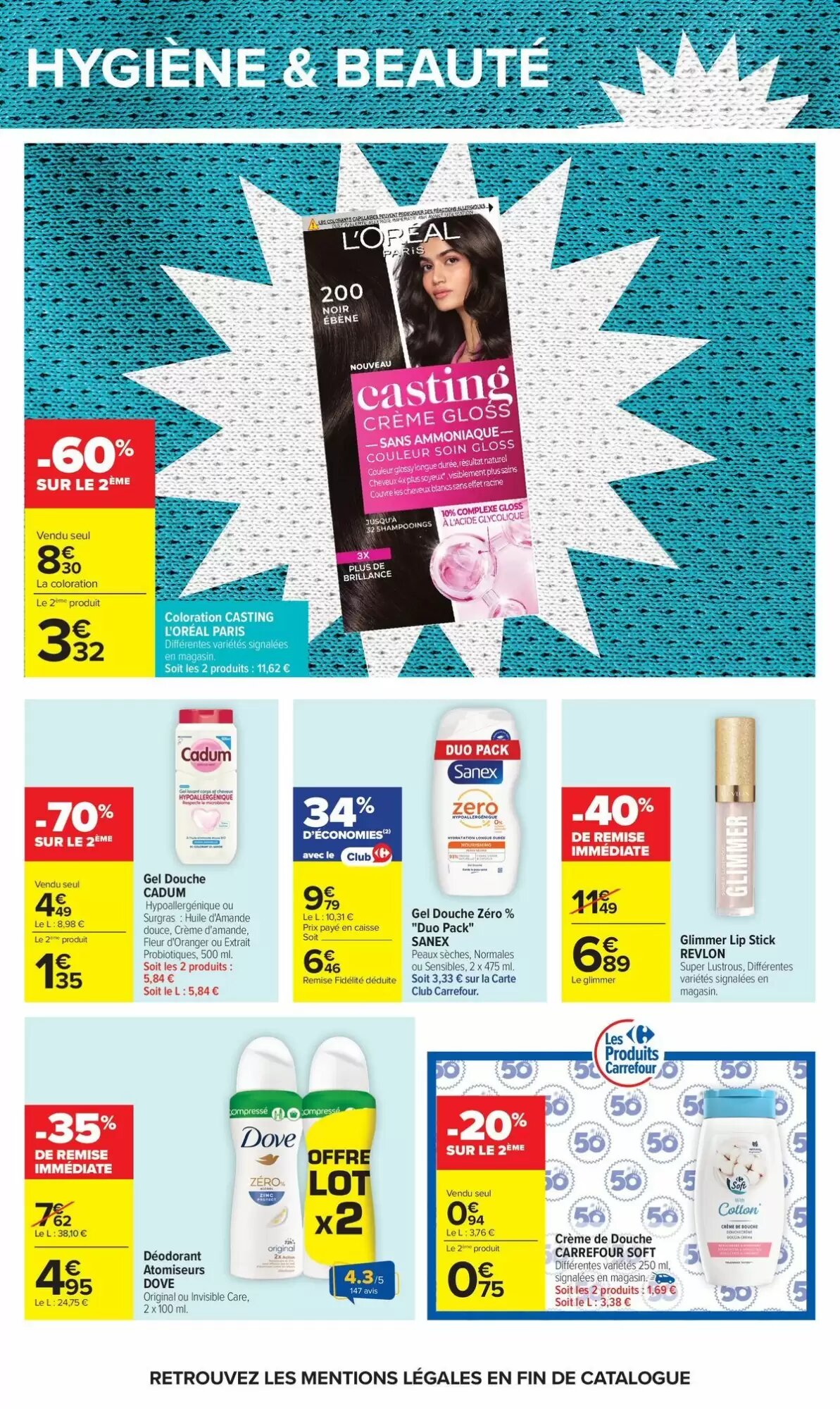 Prospectus promotionnel Carrefour valable à partir du 26/05/2026 - Page 60.