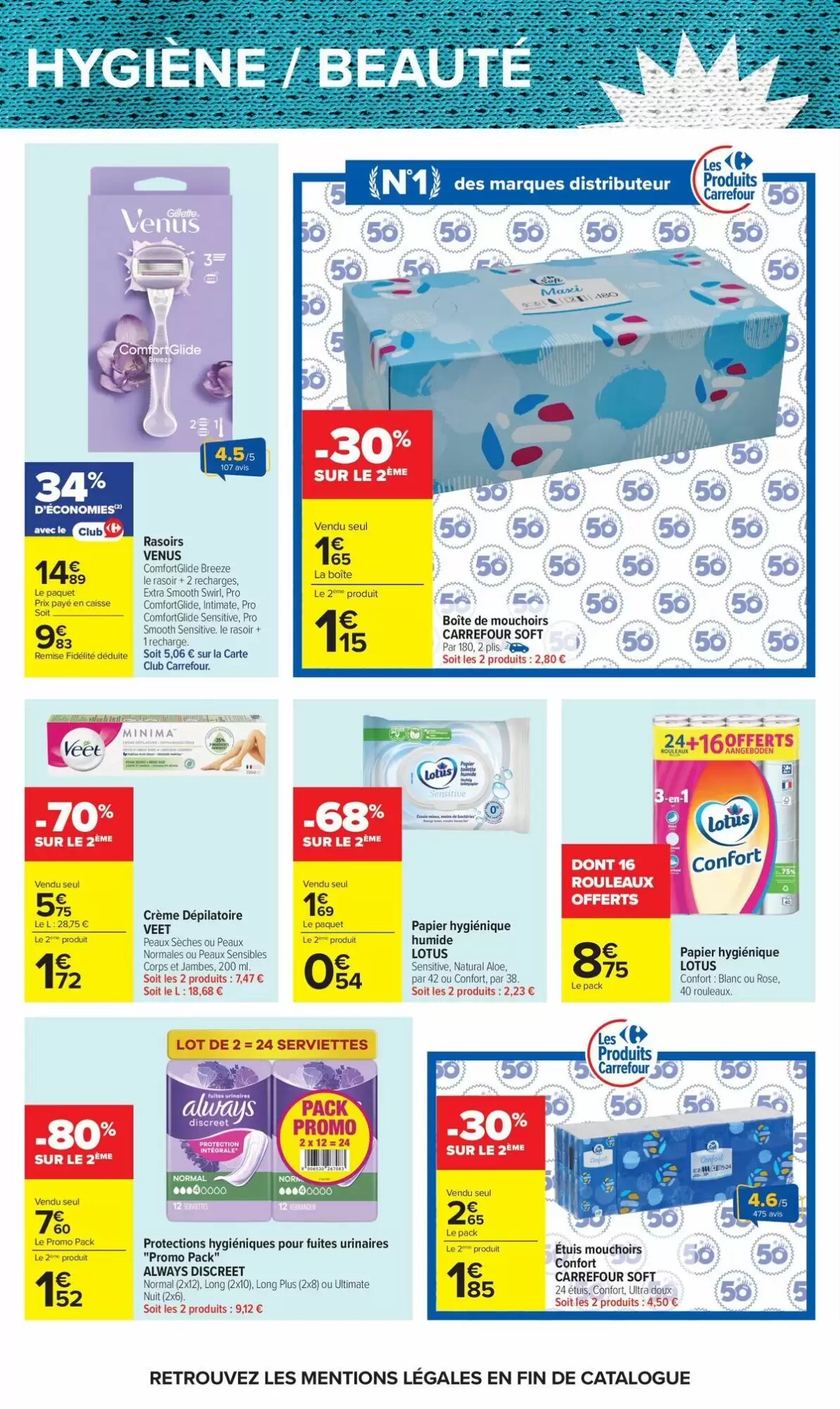 Prospectus promotionnel Carrefour valable à partir du 26/05/2026 - Page 62.