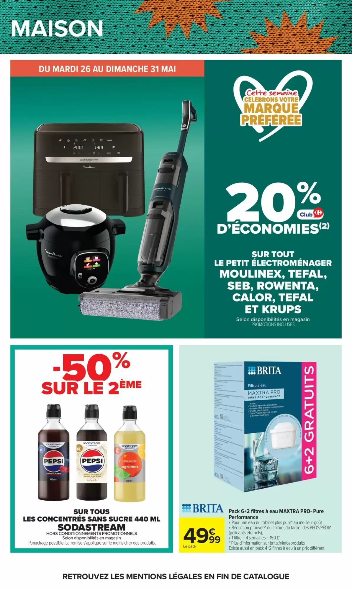 Prospectus promotionnel Carrefour valable à partir du 26/05/2026 - Page 77.