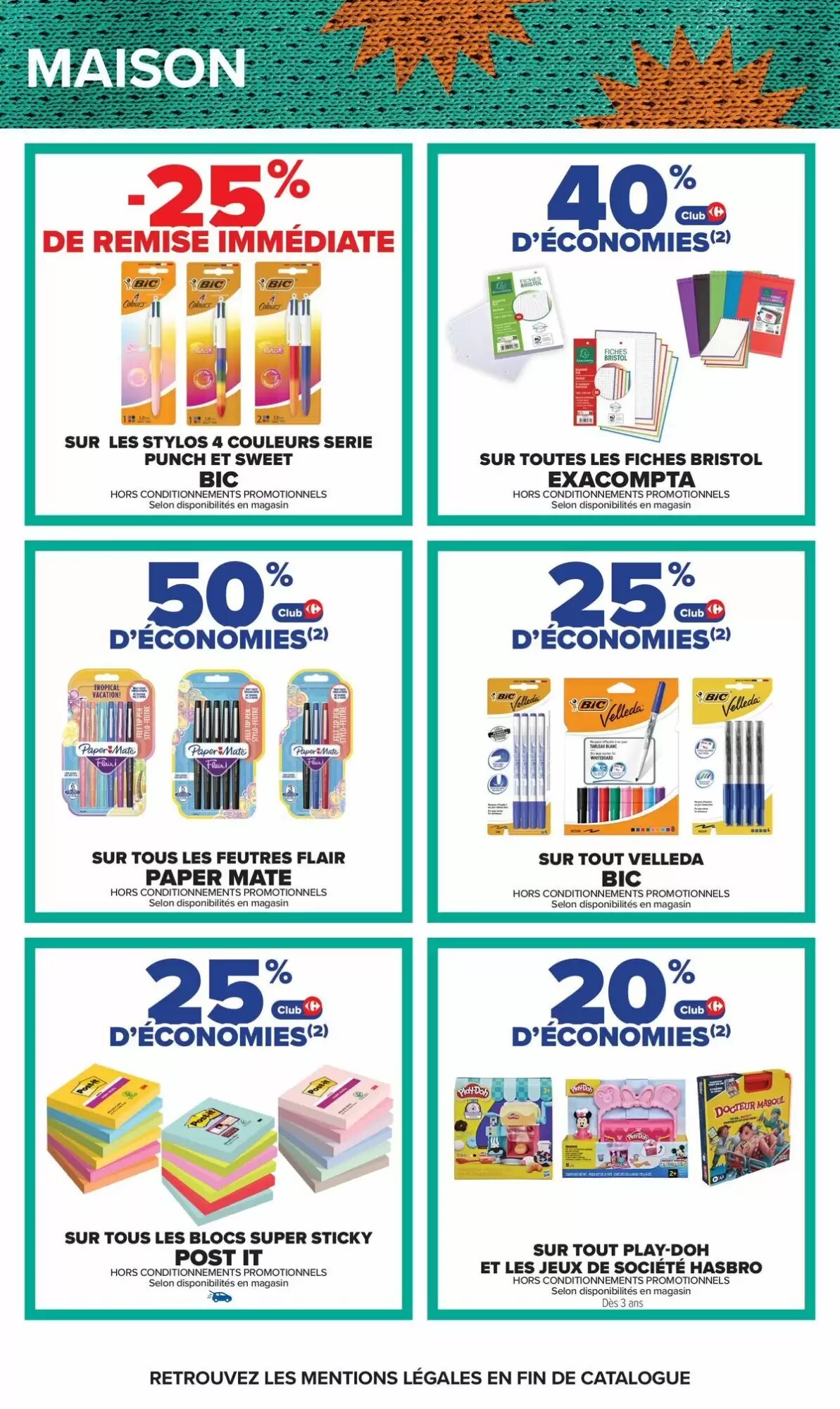 Prospectus promotionnel Carrefour valable à partir du 26/05/2026 - Page 86.