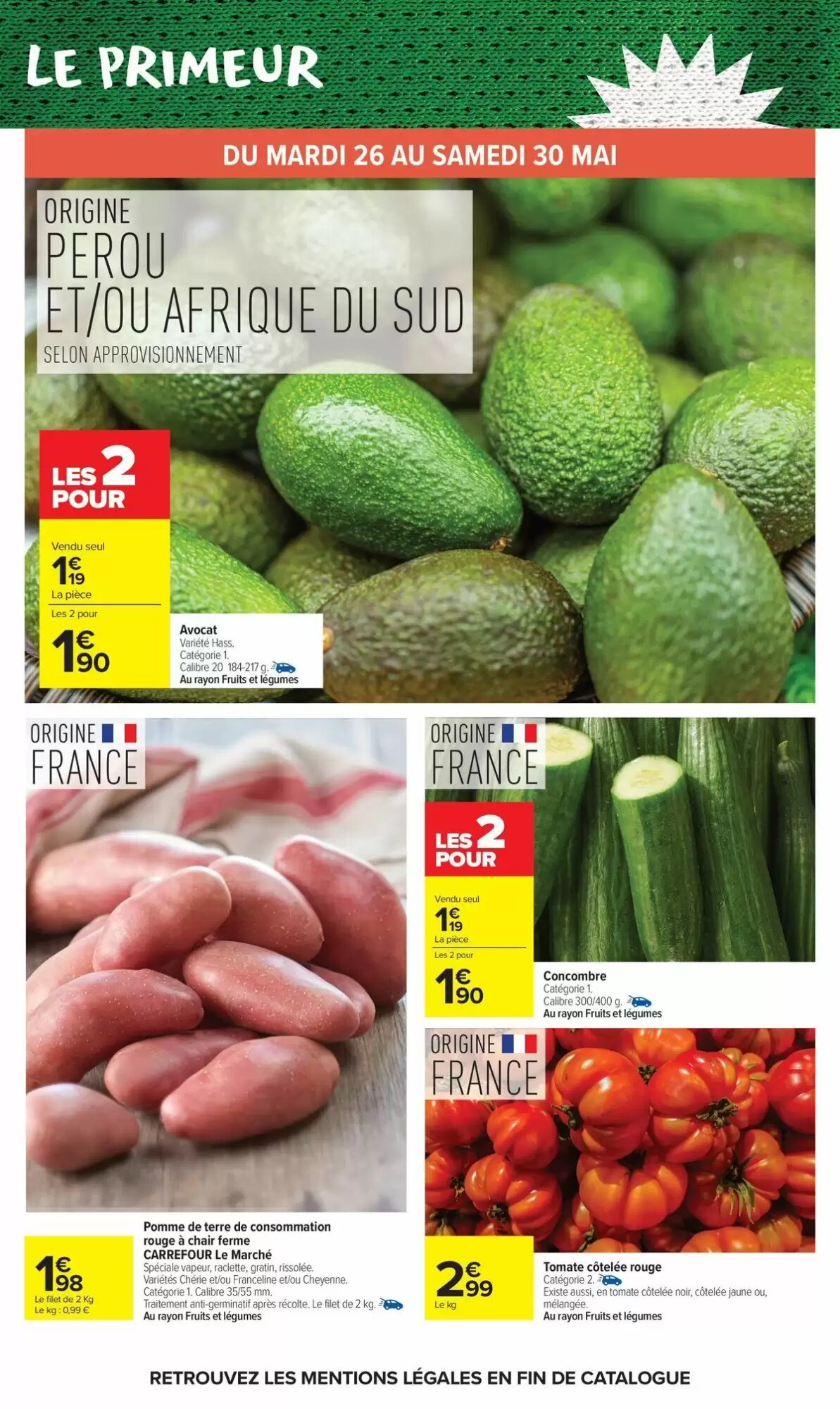 Prospectus promotionnel Carrefour Market valable à partir du 26/05/2026 - Page 12.