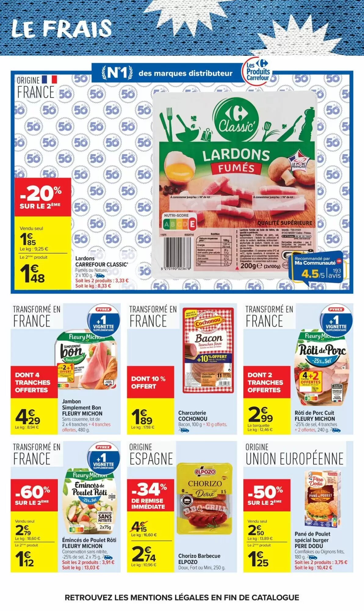 Prospectus promotionnel Carrefour Market valable à partir du 26/05/2026 - Page 14.