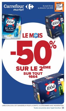 Prospectus promotionnel Carrefour Market valable à partir du 26/05/2026