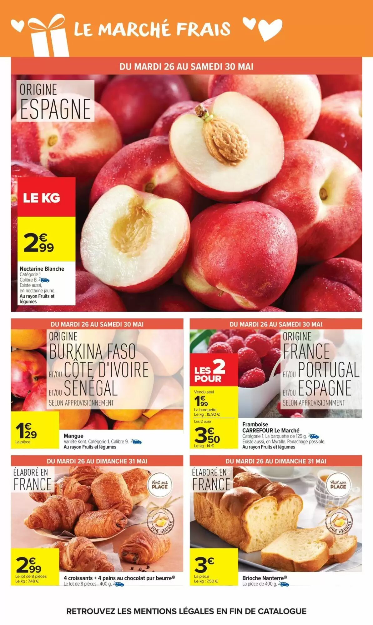 Prospectus promotionnel Carrefour Market valable à partir du 26/05/2026 - Page 38.