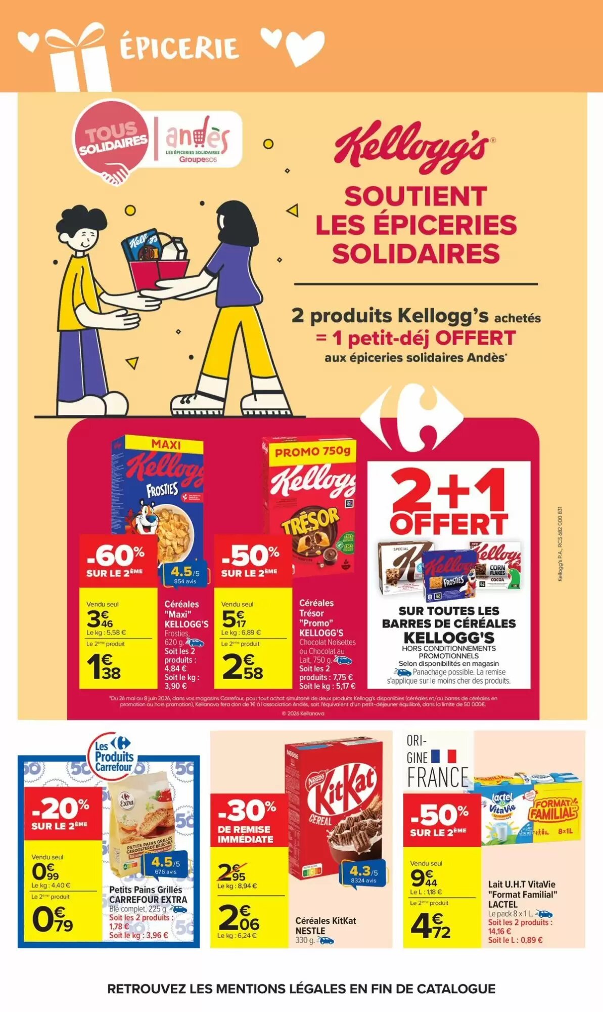 Prospectus promotionnel Carrefour Market valable à partir du 26/05/2026 - Page 39.