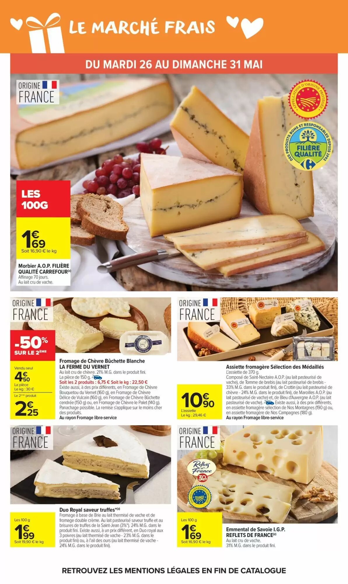 Prospectus promotionnel Carrefour Market valable à partir du 26/05/2026 - Page 45.
