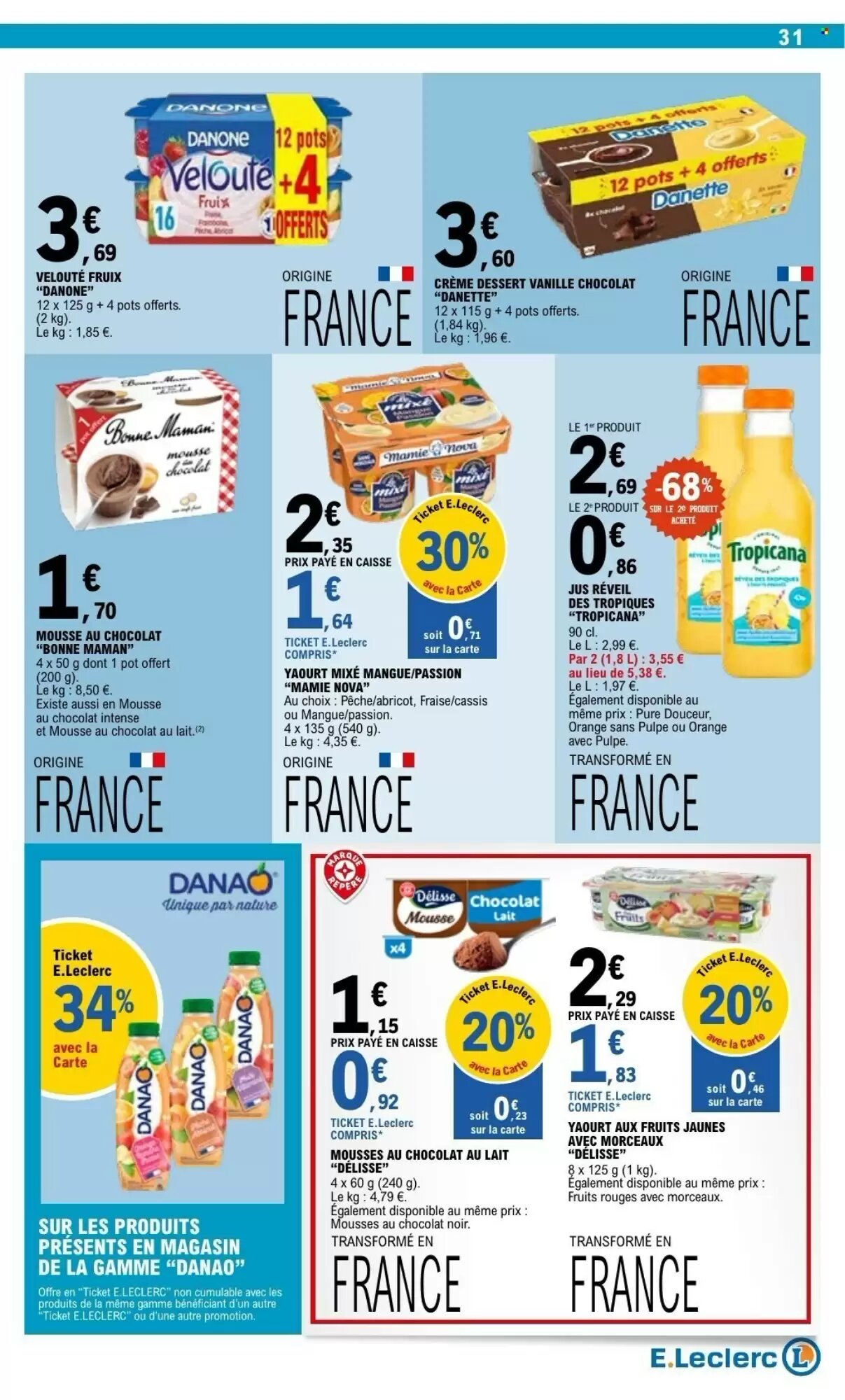 Prospectus promotionnel E.Leclerc valable à partir du 26/05/2026 - Page 31.