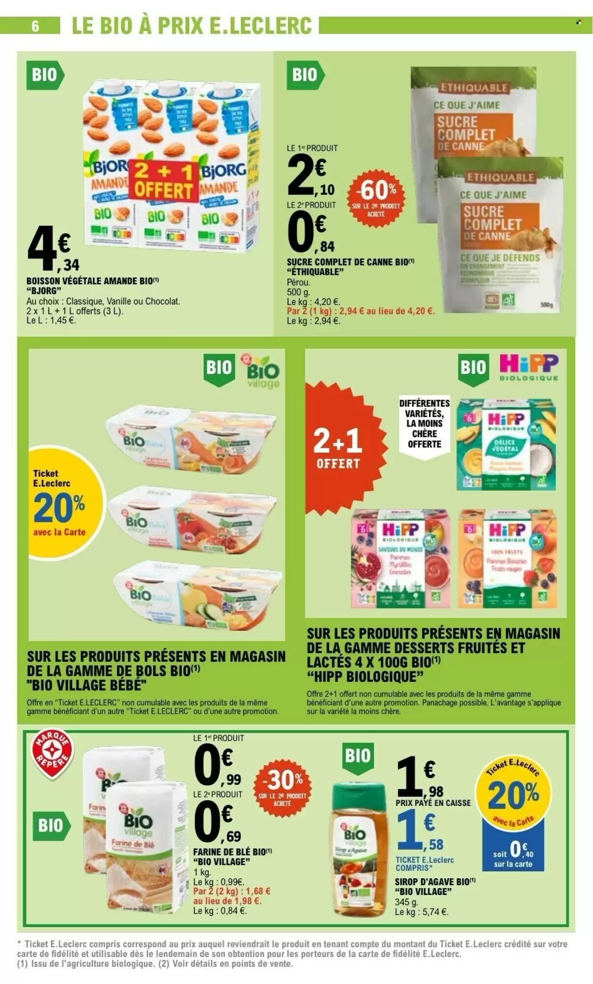 Prospectus promotionnel E.Leclerc valable à partir du 26/05/2026 - Page 6.