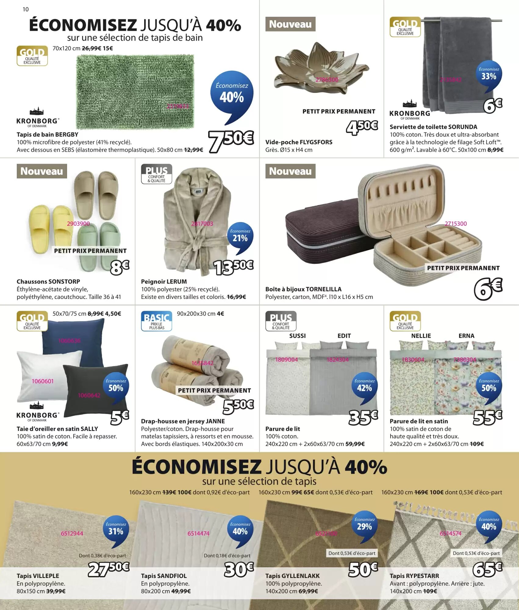 Prospectus promotionnel JYSK valable à partir du 26/05/2026 - Page 10.