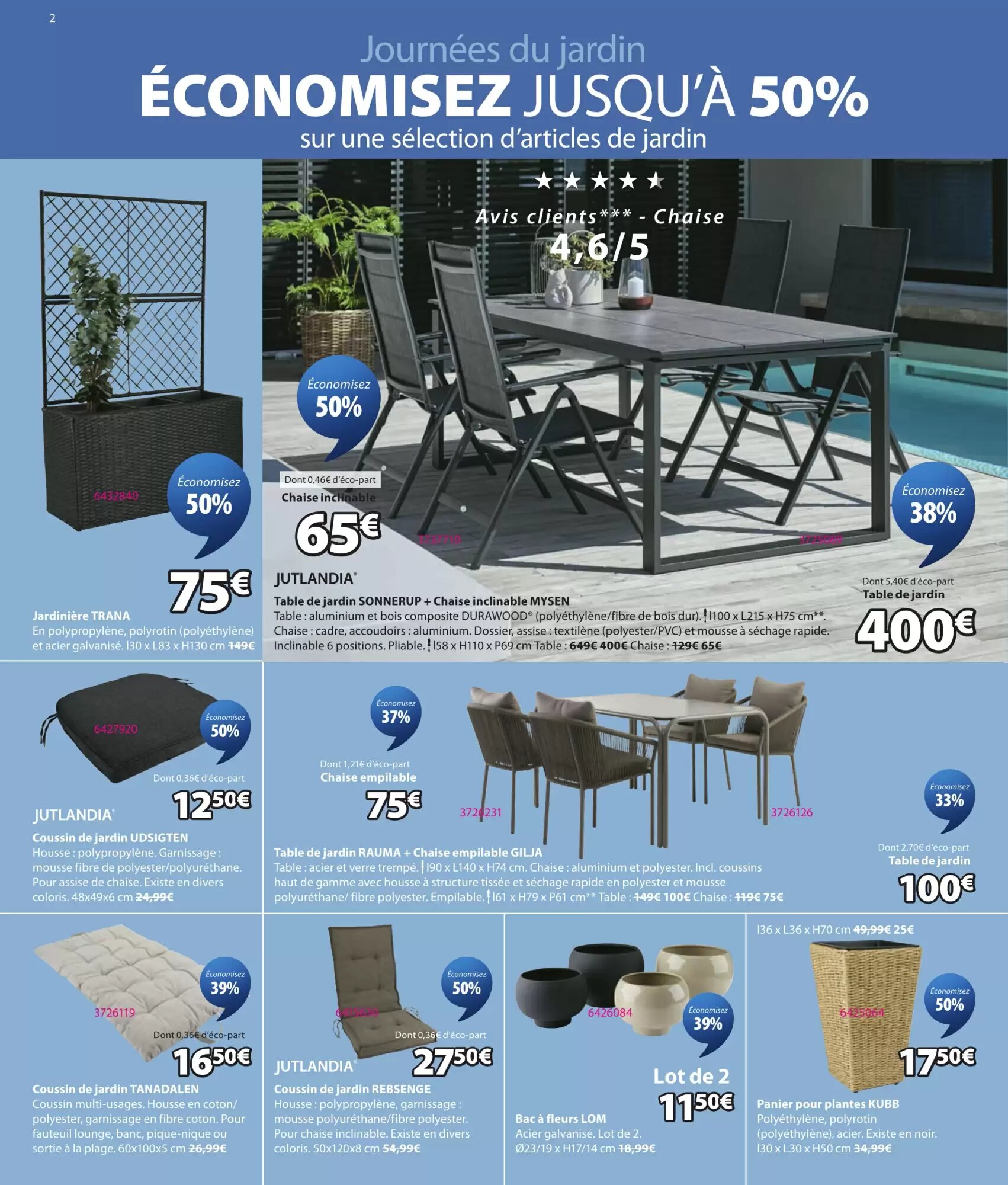Prospectus promotionnel JYSK valable à partir du 26/05/2026 - Page 2.
