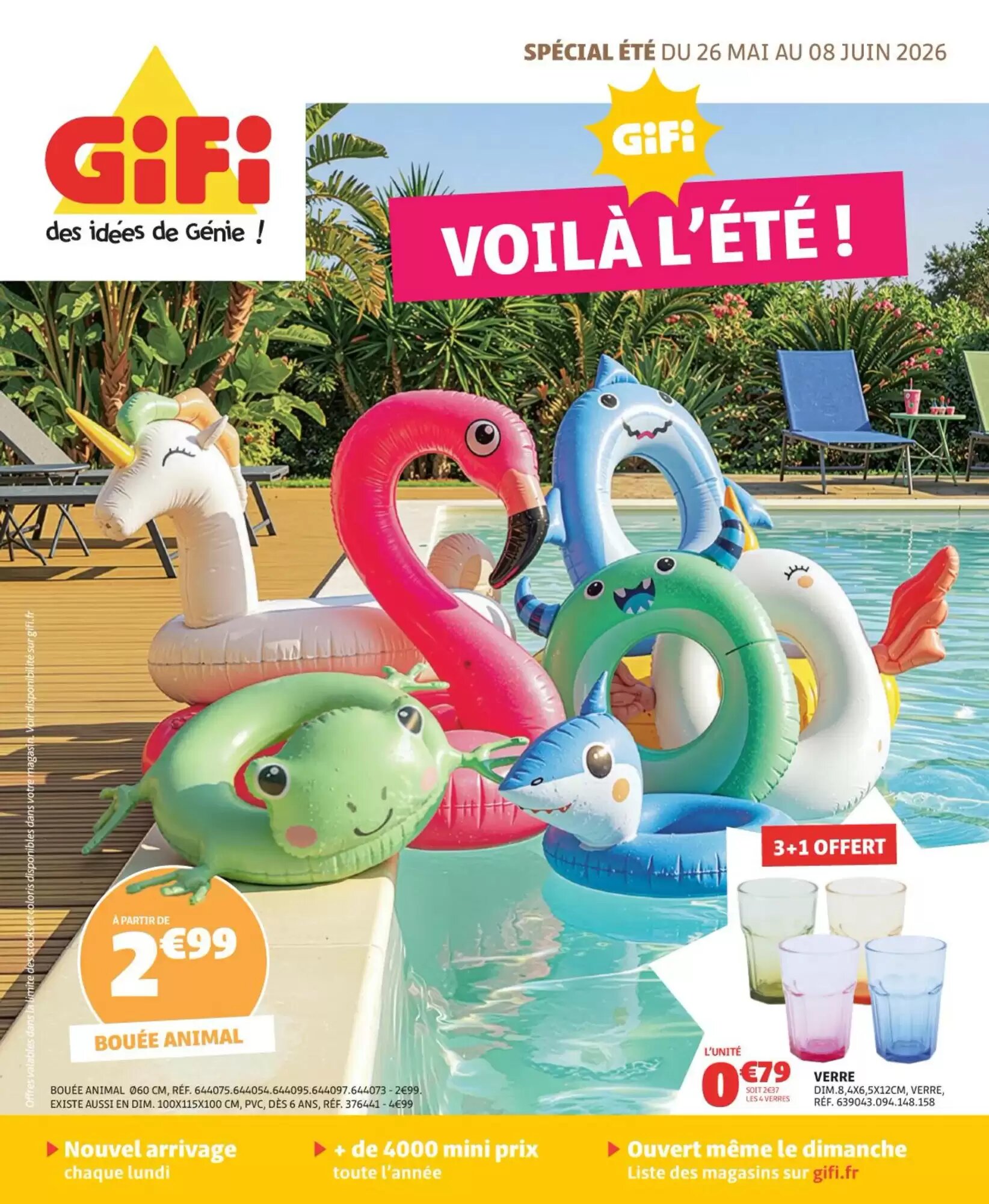 Prospectus promotionnel Gifi valable à partir du 26/05/2026 - Page 1.