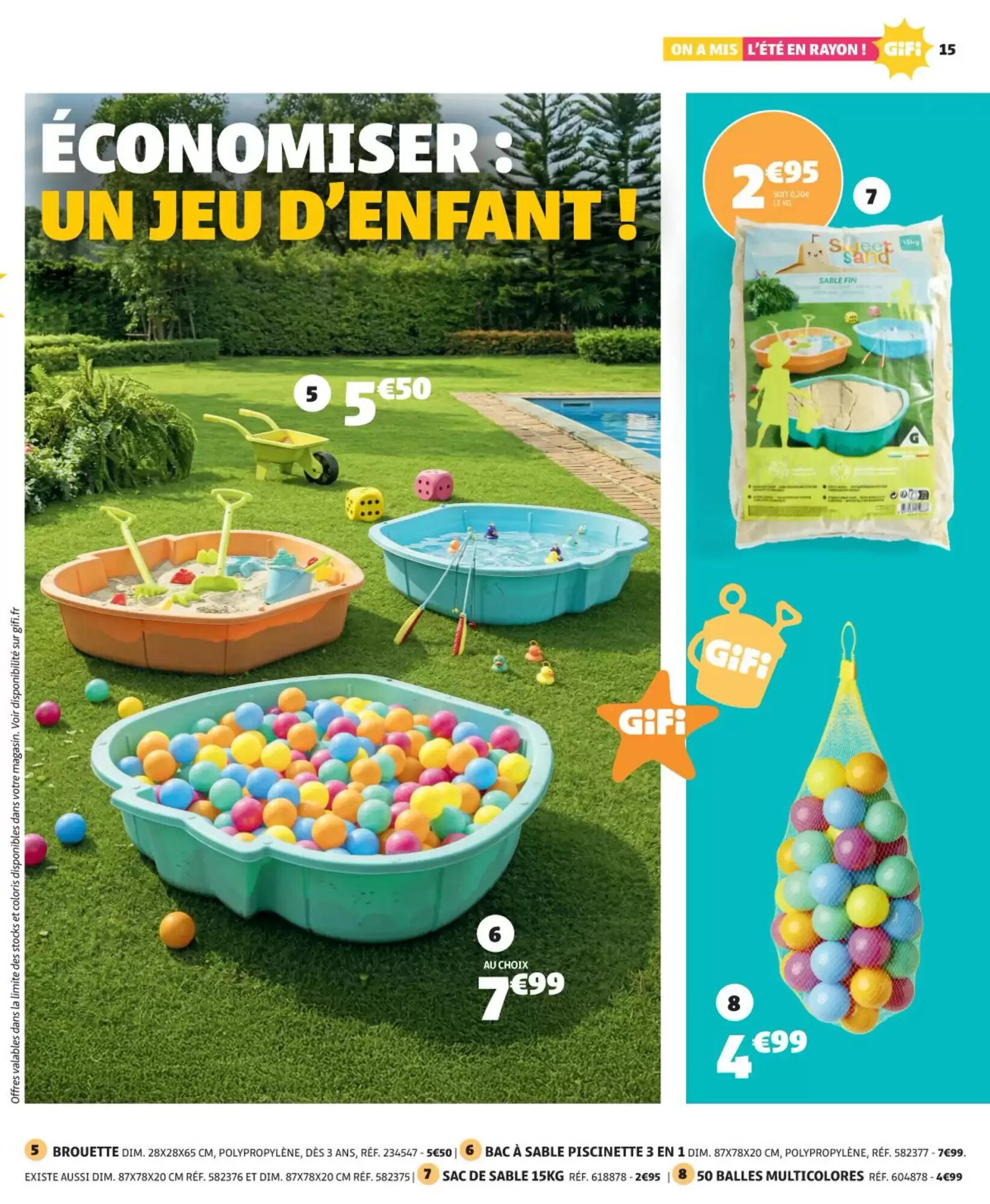Prospectus promotionnel Gifi valable à partir du 26/05/2026 - Page 15.