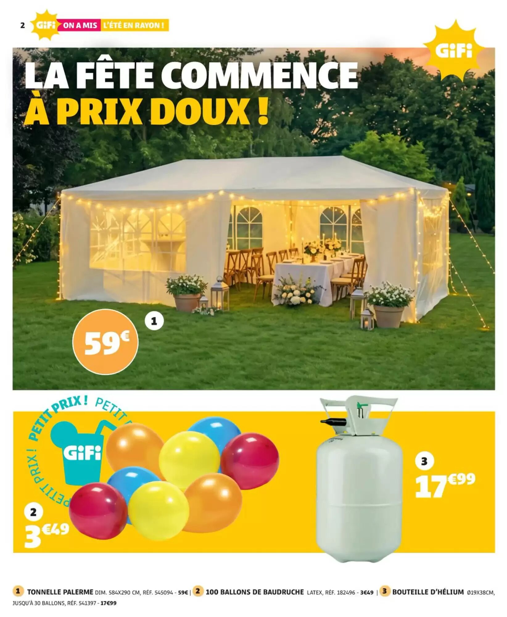 Prospectus promotionnel Gifi valable à partir du 26/05/2026 - Page 2.