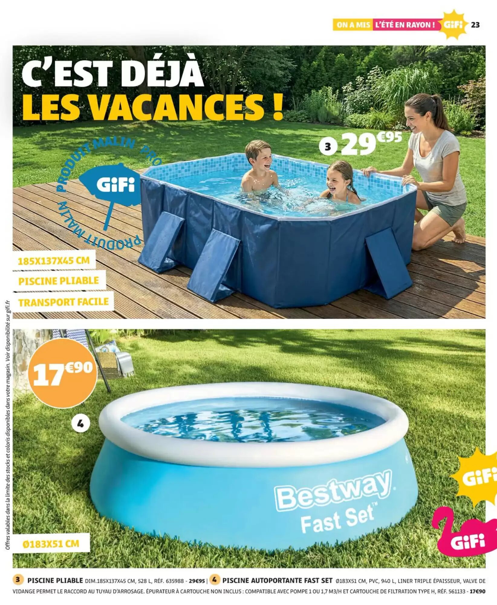 Prospectus promotionnel Gifi valable à partir du 26/05/2026 - Page 23.