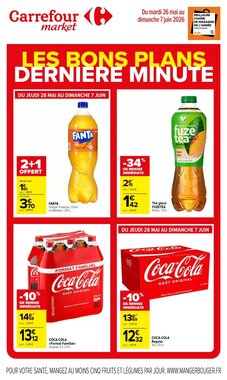 Prospectus promotionnel Carrefour Market valable à partir du 26/05/2026
