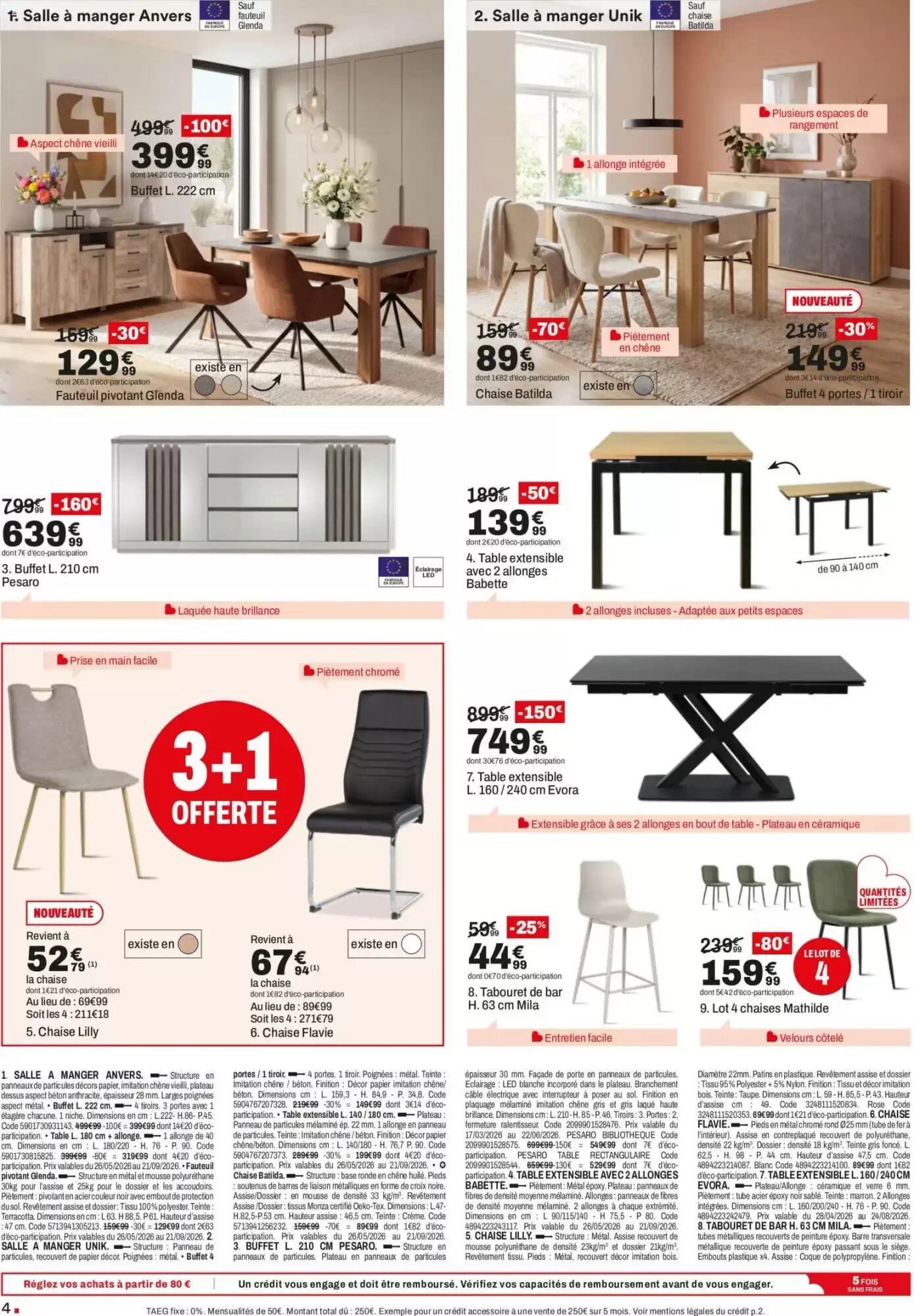 Prospectus promotionnel BUT valable à partir du 26/05/2026 - Page 4.