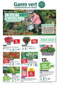 Prospectus promotionnel Gamm vert valable à partir du 27/05/2026