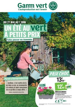 Prospectus promotionnel Gamm vert valable à partir du 27/05/2026