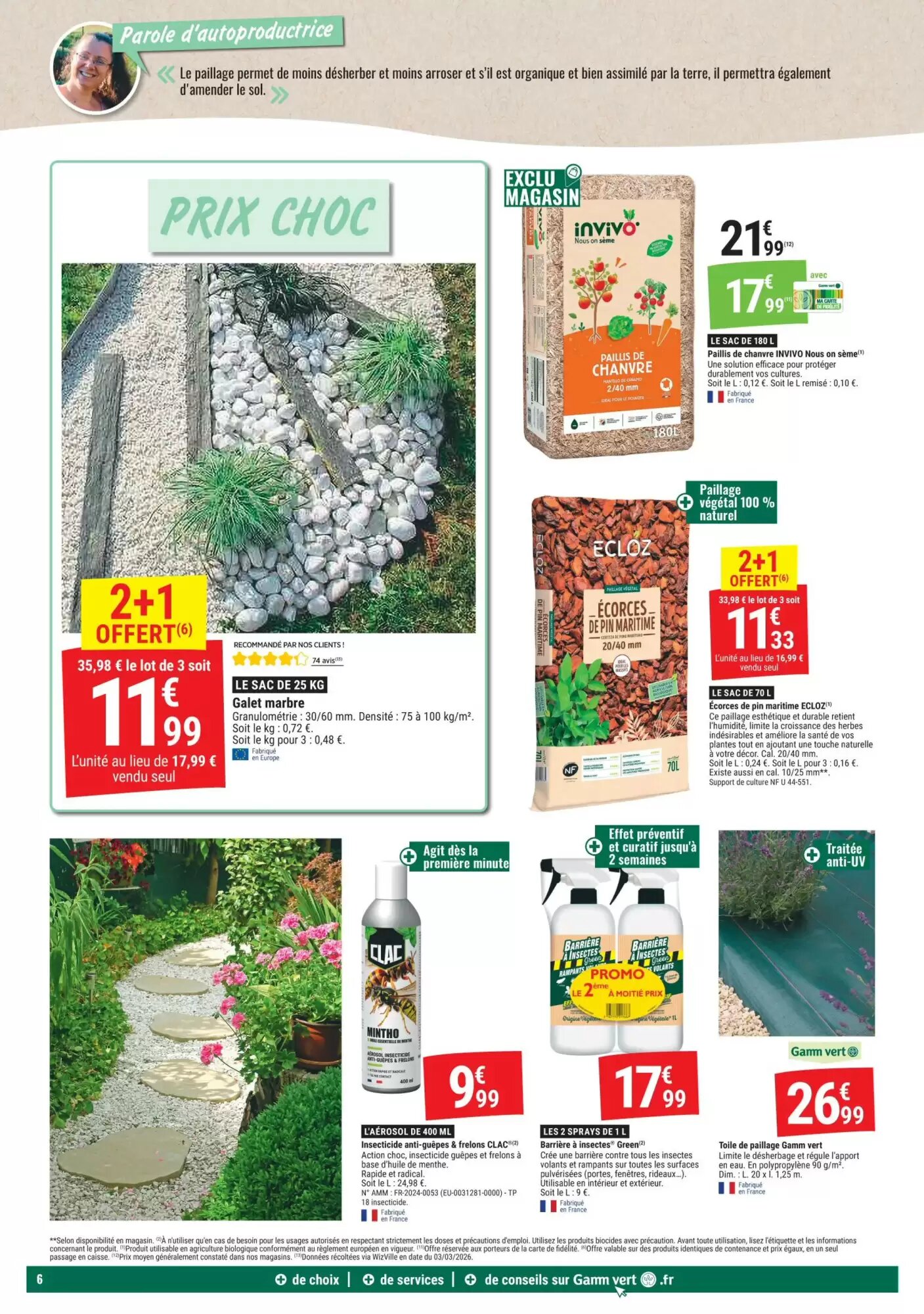 Prospectus promotionnel Gamm vert valable à partir du 27/05/2026 - Page 6.