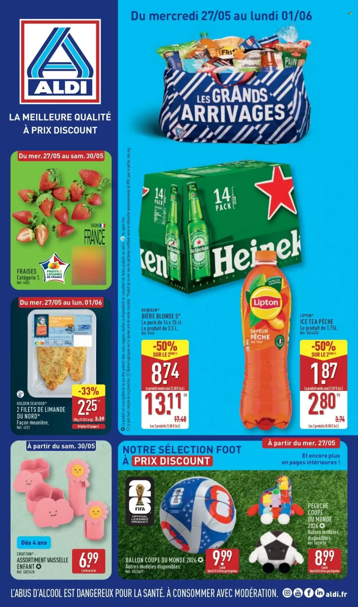 Prospectus promotionnel ALDI valable à partir du 27/05/2026 - Page 1.