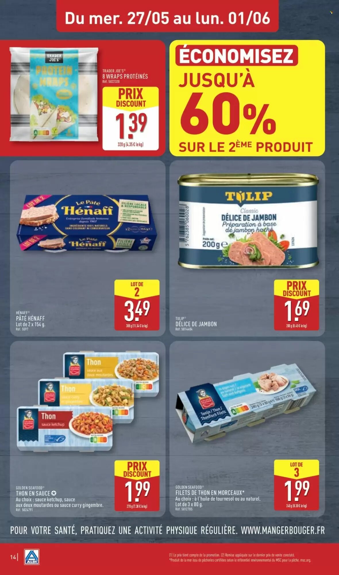 Prospectus promotionnel ALDI valable à partir du 27/05/2026 - Page 16.