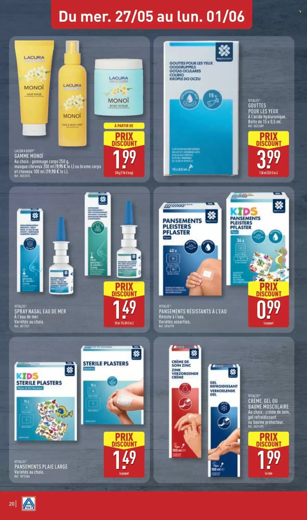 Prospectus promotionnel ALDI valable à partir du 27/05/2026 - Page 22.