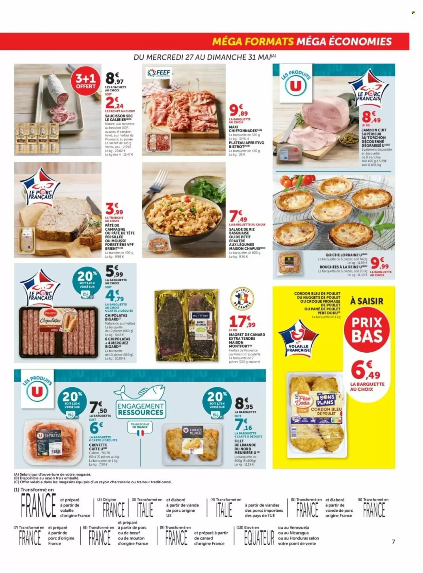 Prospectus promotionnel Hyper U valable à partir du 27/05/2026 - Page 7.