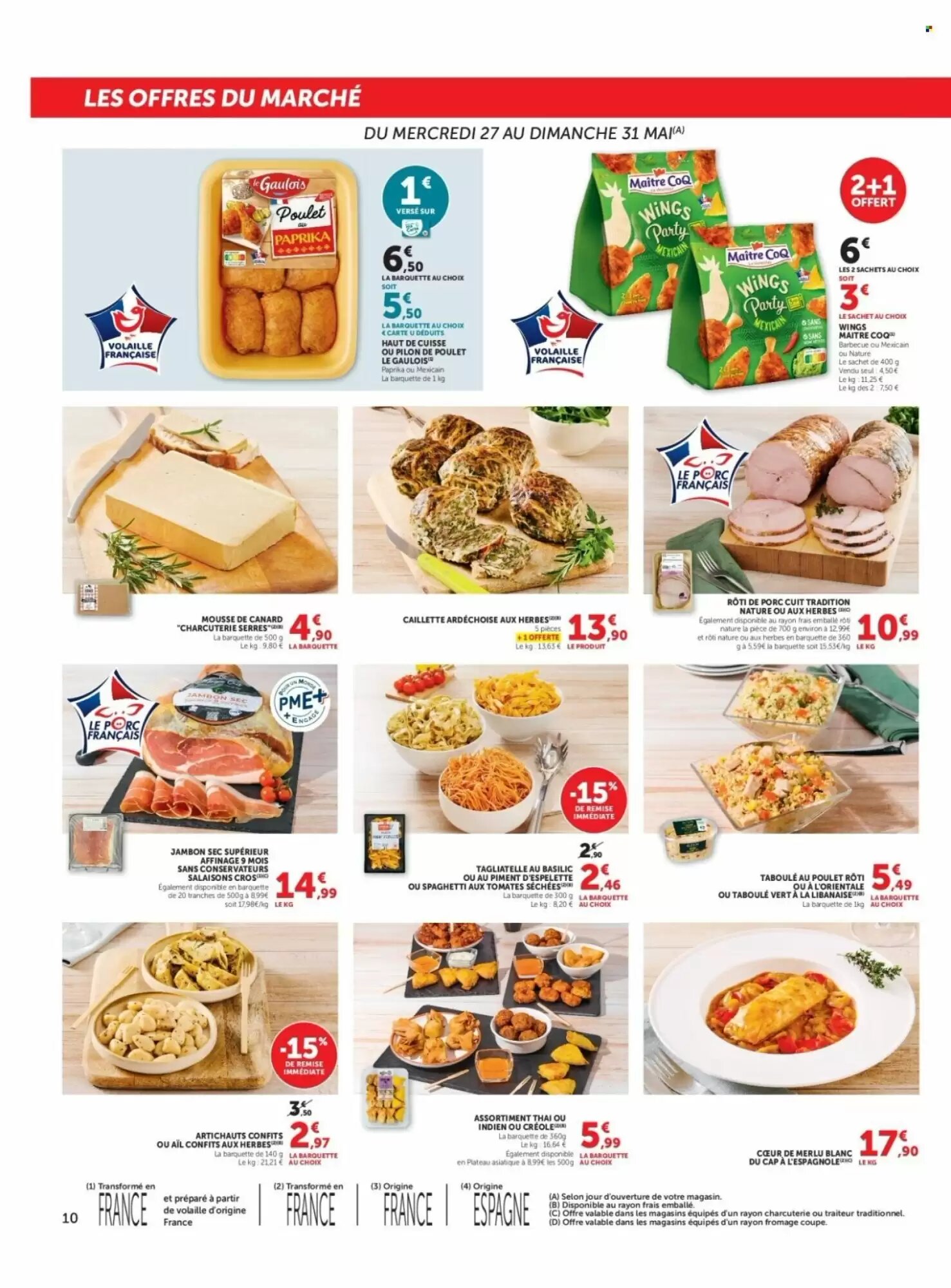 Prospectus promotionnel Super U valable à partir du 27/05/2026 - Page 10.