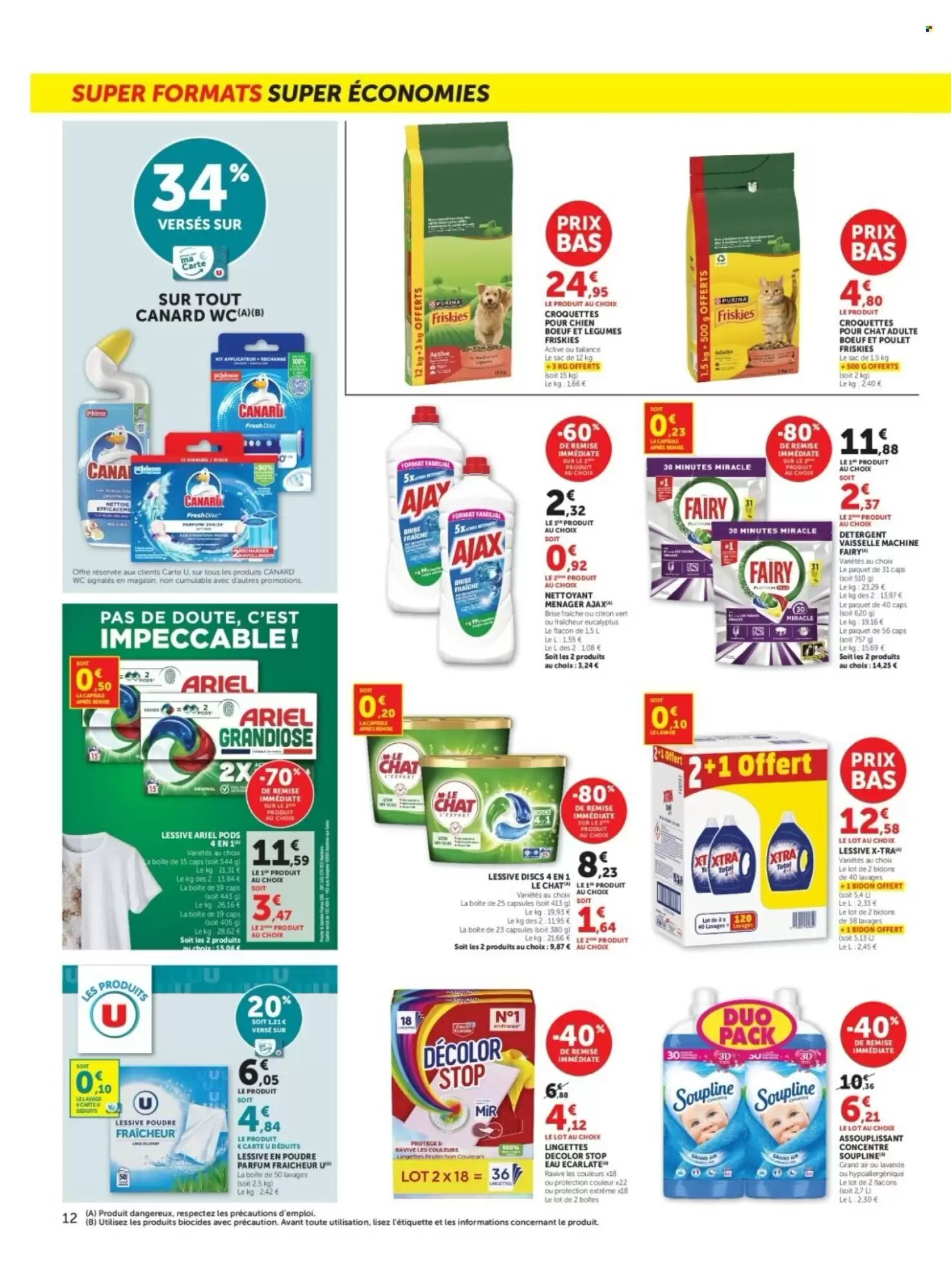 Prospectus promotionnel Super U valable à partir du 27/05/2026 - Page 12.