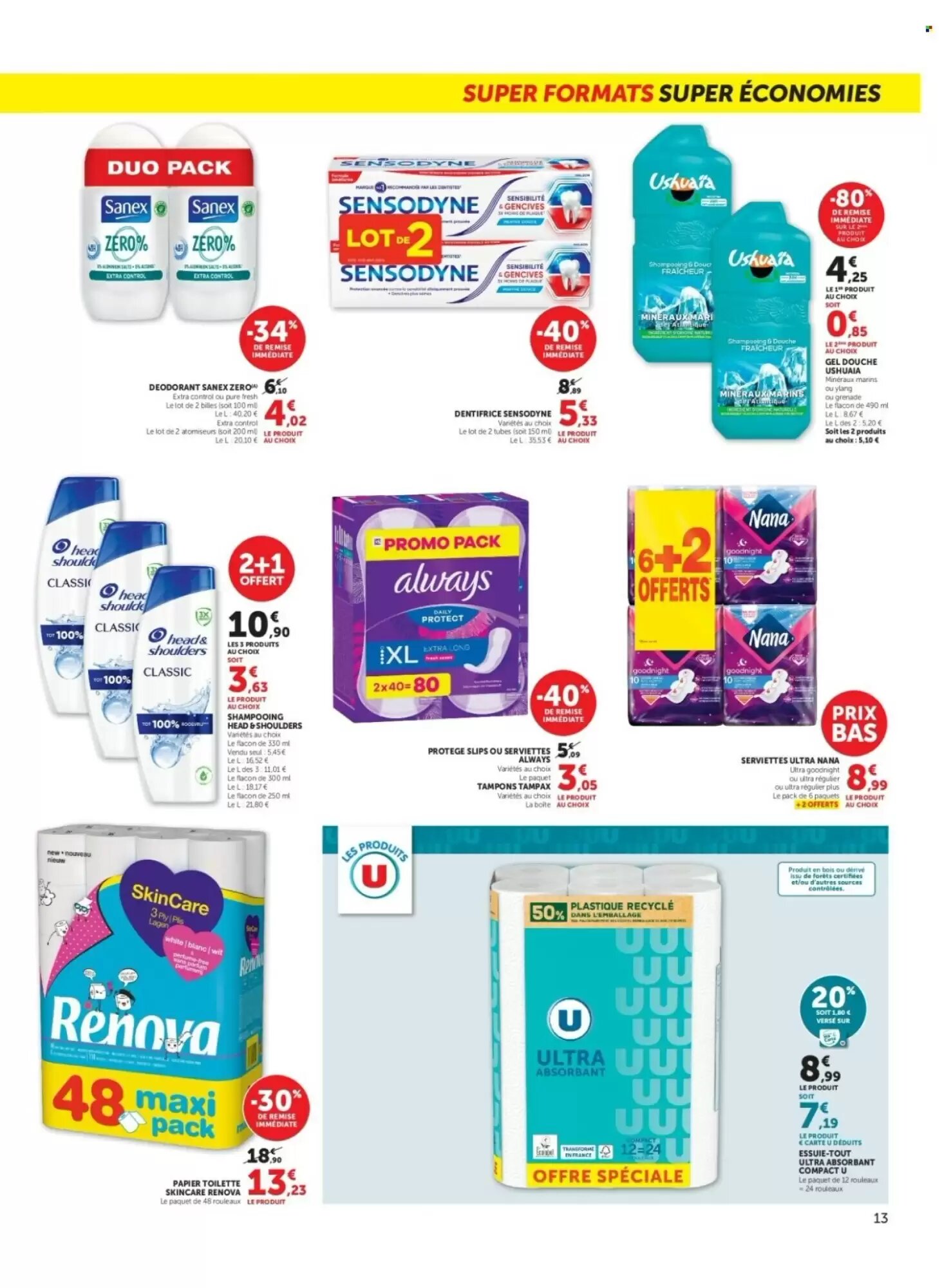 Prospectus promotionnel Super U valable à partir du 27/05/2026 - Page 13.